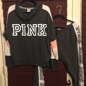 PINK track suit set